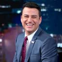 Closeup portrait of Jimmy Kimmel hosting a show