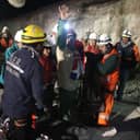 Mario Sepulveda, second miner to be rescued from Chile's San Jose mine on October 13, 2010, after being trapped with 32 others for over nine weeks