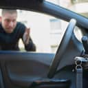 Car Key Lockout. Forgot Inside His Vehicle