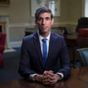portrait of former British Prime Minister Rishi Sunak, 2020.