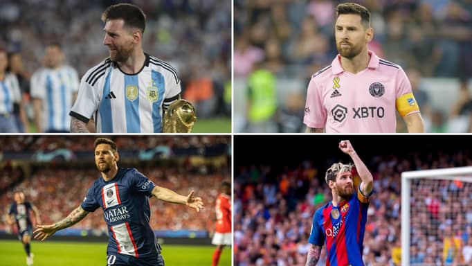 Inter Miami's Lionel Messi (10) in actions during an MLS soccer match against the Los Angeles FC Sunday, Sept. 3, 2022, in Los Angeles.