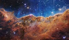 Artistic depiction of nebulae