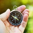 Compass in the hand