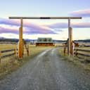 Entrance to a ranching property