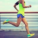 Woman jogging outdoors
