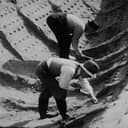 the archaeological excavation of the Sutton Hoo burial ship, 1938