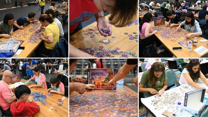 World Jigsaw Puzzle Championship taking place in Spain.