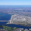 Aerial picture of John F. Kennedy International Airport (JFK), Queens, New York