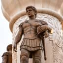 Statue of of Alexander the Great in Skopje, Macedonia