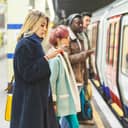 People waiting for a metro
