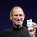 Steve Jobs shows off iPhone 4 at the 2010 Worldwide Developers Conference