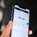 Google search open on a smart phone