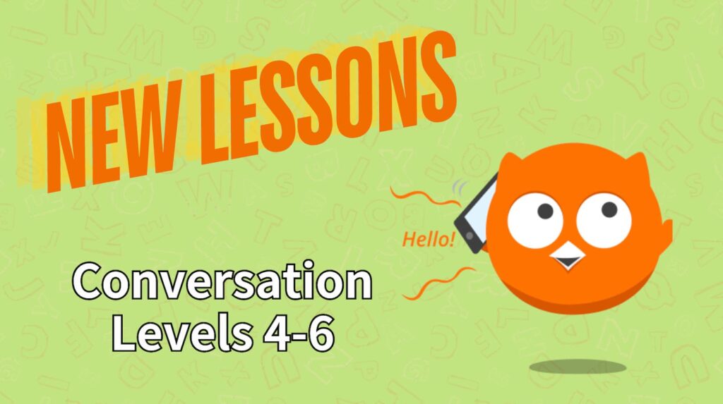 Materials Update: 150 New Conversation Lessons!