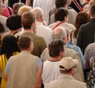 Large crowd of people